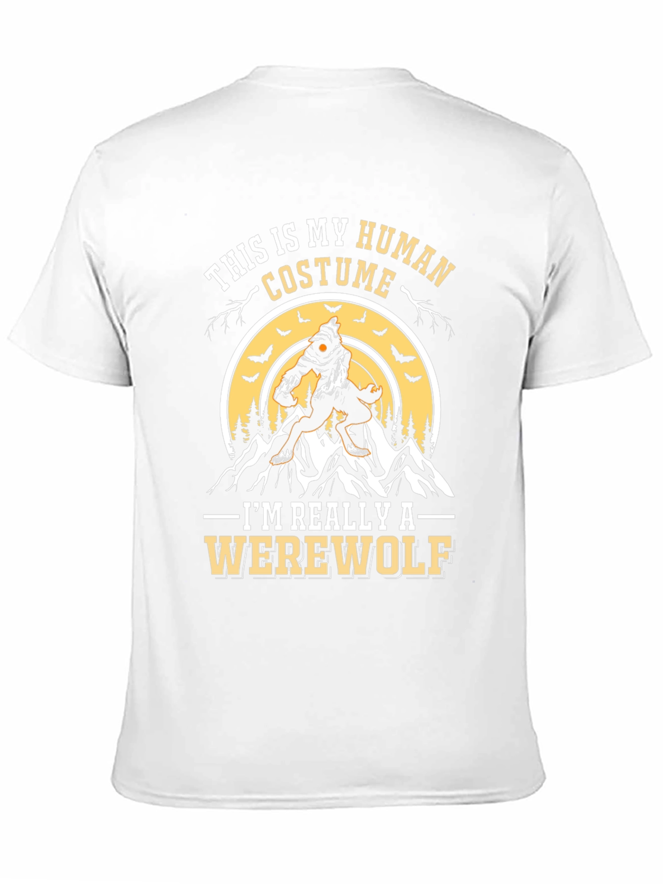 Werewolf Costume T-Shirt - Halloween Apparel