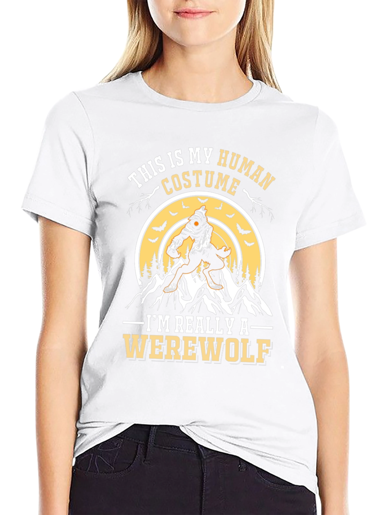 Werewolf Costume T-Shirt - Halloween Apparel