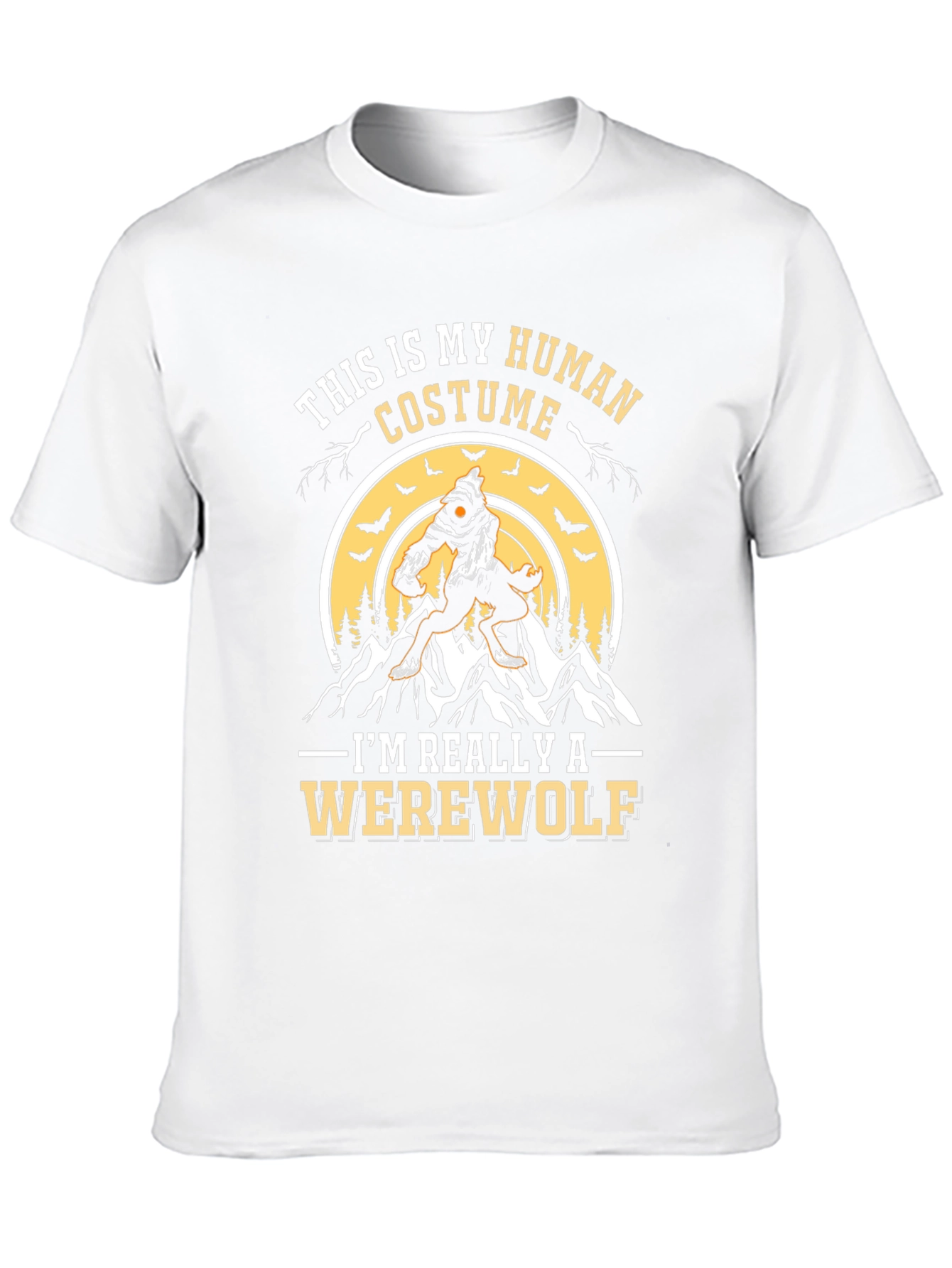 Werewolf Costume T-Shirt - Halloween Apparel