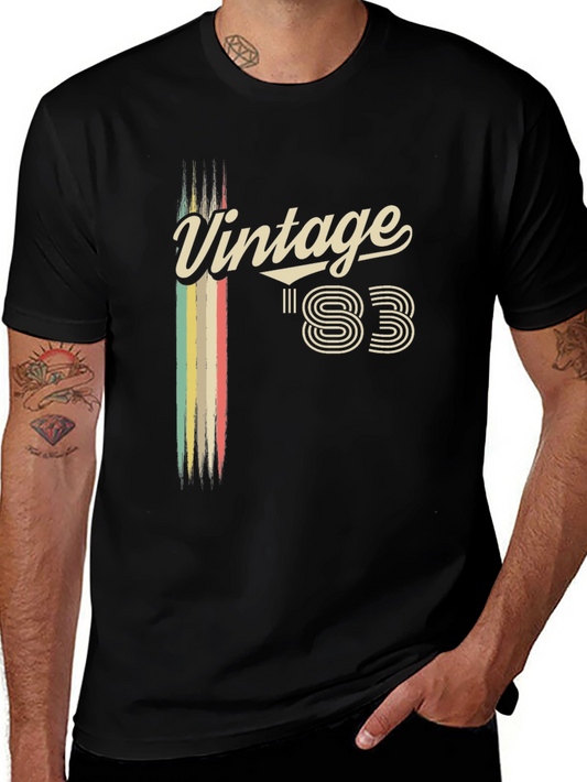 Vintage 83 Retro Style Graphic T-Shirt