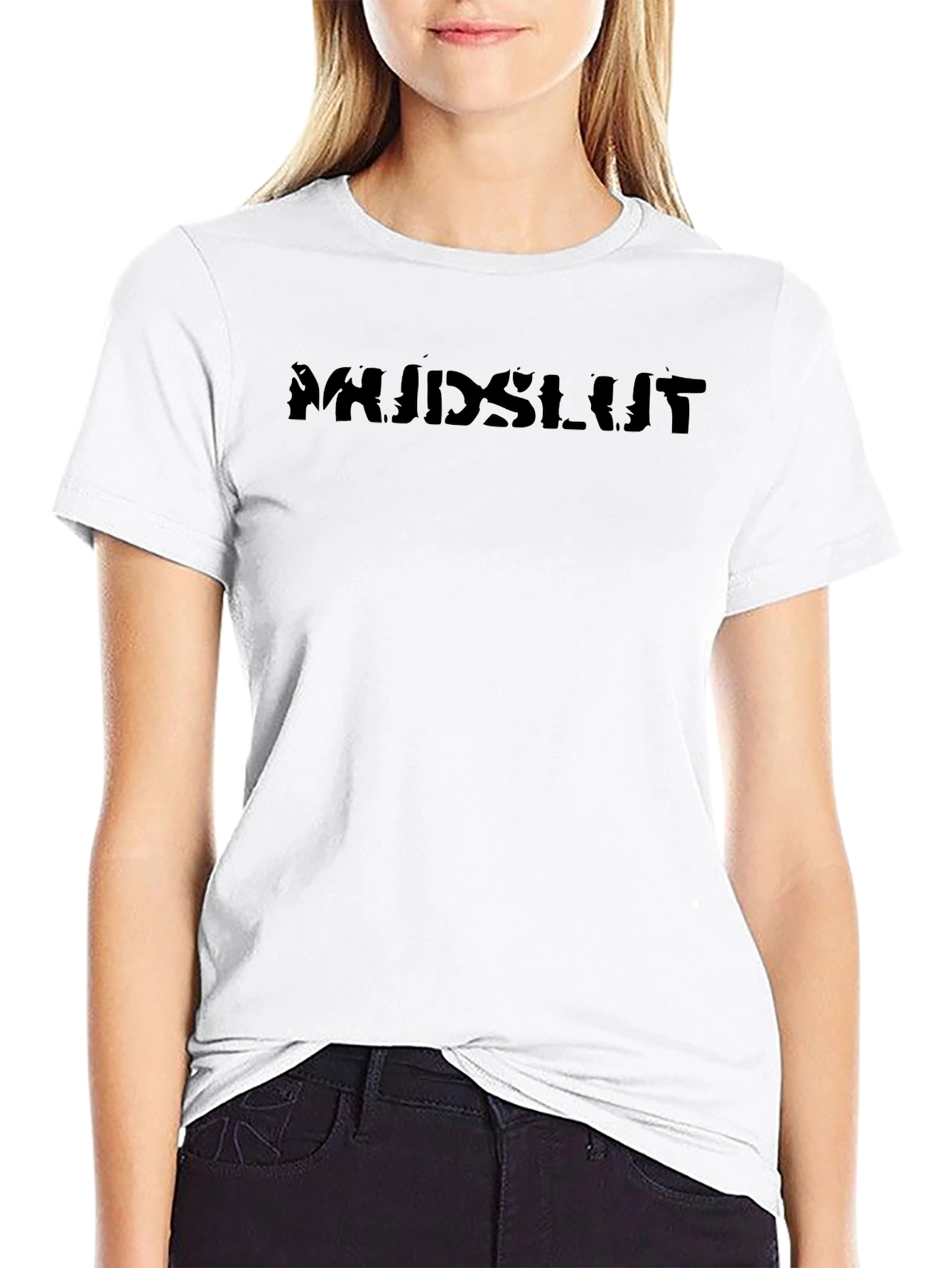 MUD SLUT Graphic T-Shirt - Black
