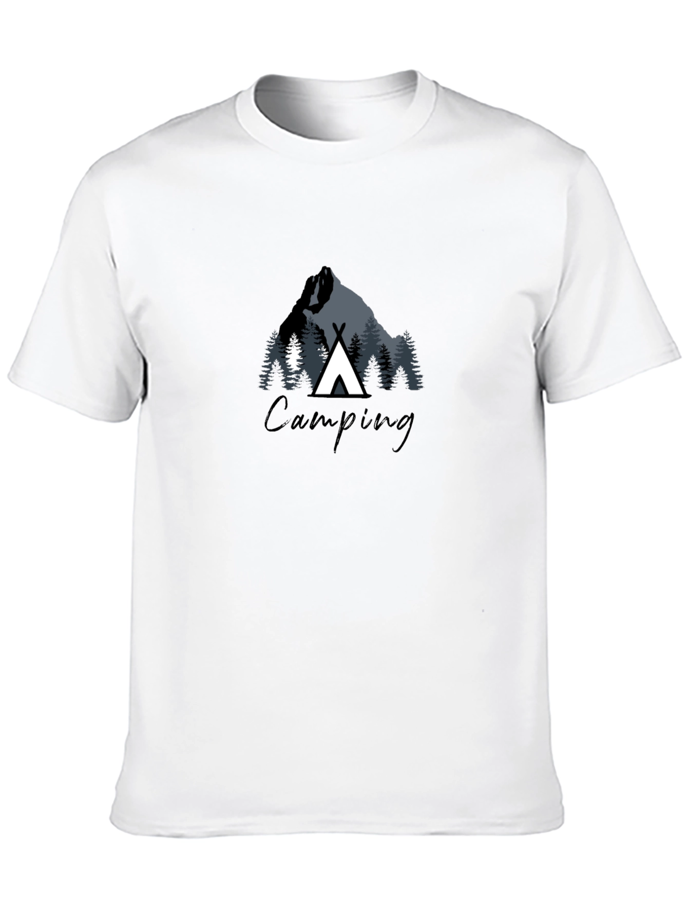 Camping Graphic Tee - Adventure Awaits!