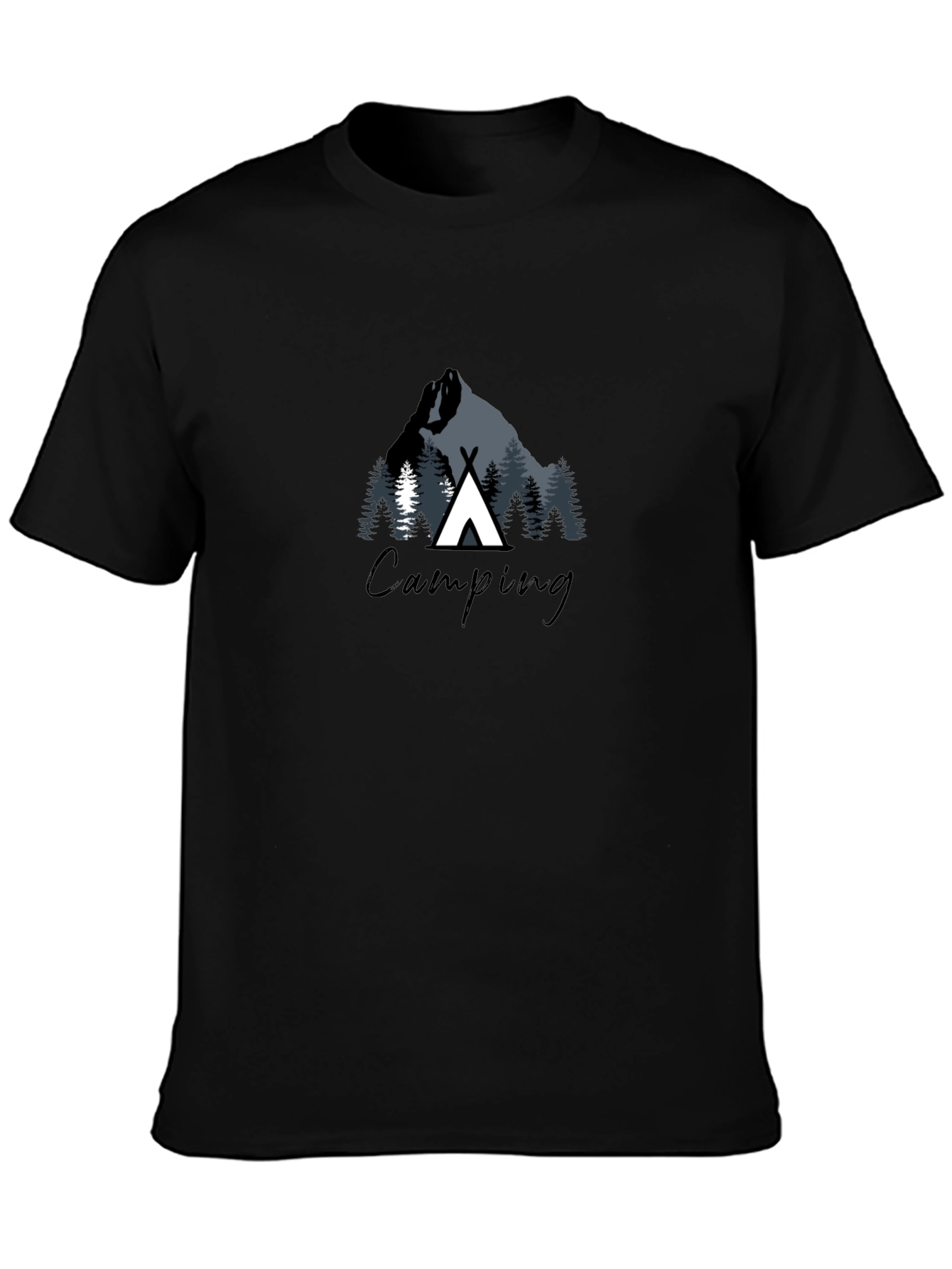Camping Graphic Tee - Adventure Awaits!