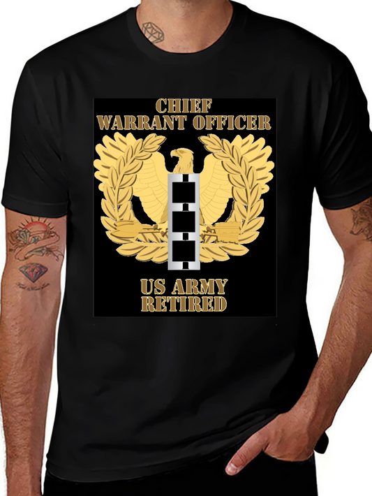US Army Retired Chief Warrant Officer T-Shirt