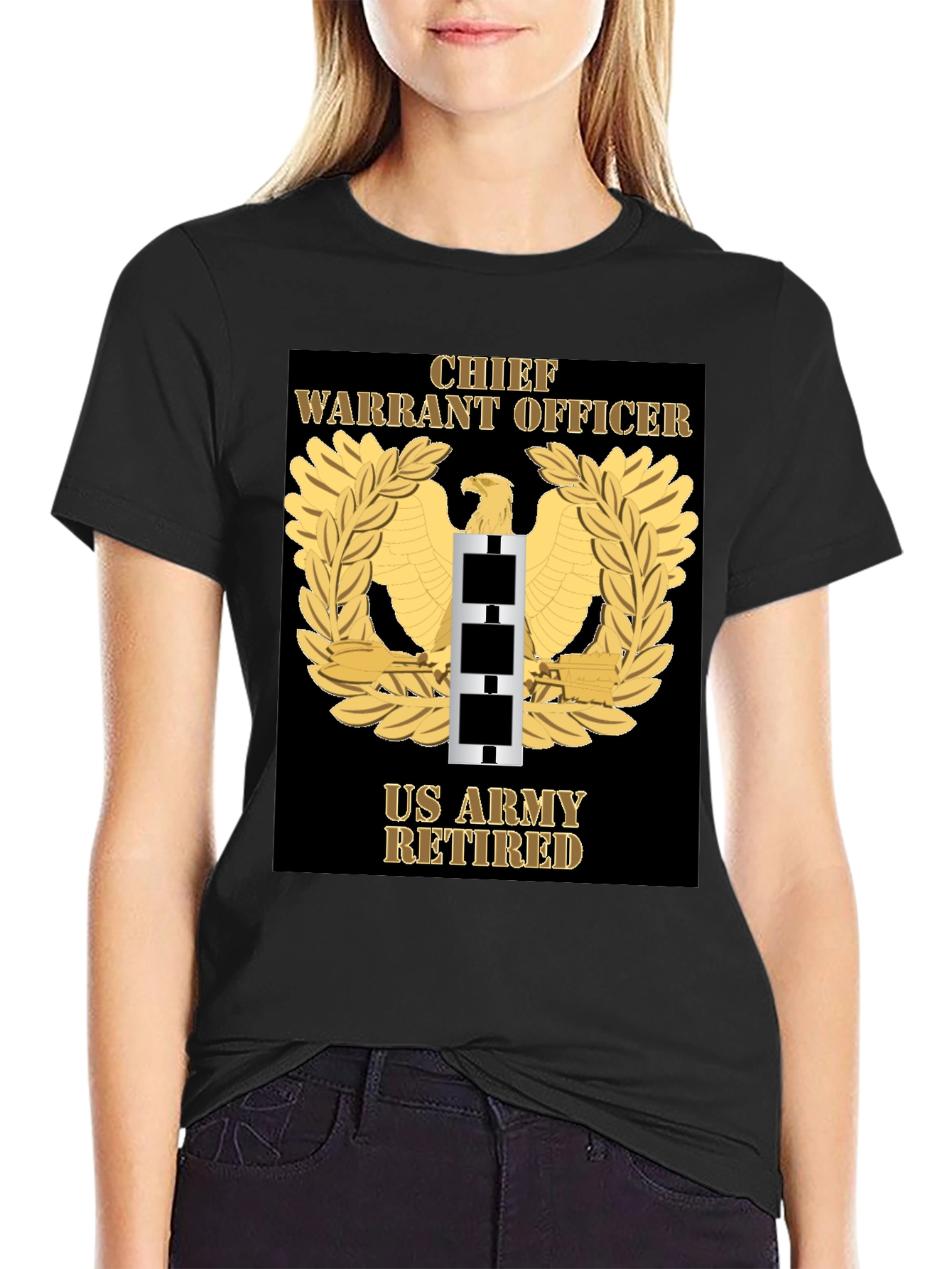 US Army Retired Chief Warrant Officer T-Shirt