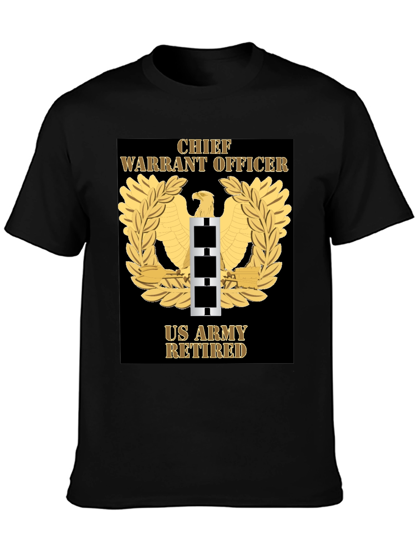 US Army Retired Chief Warrant Officer T-Shirt