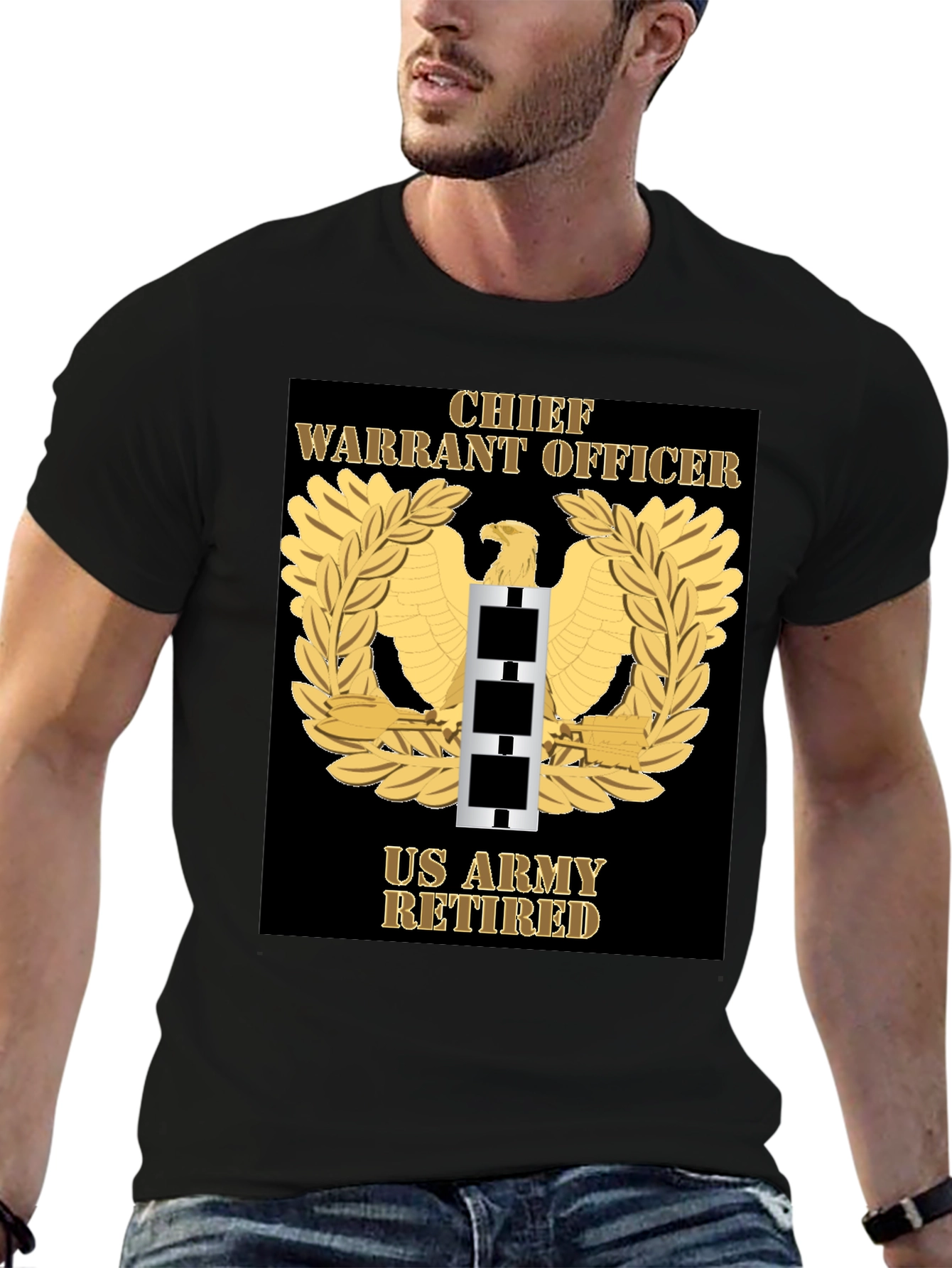 US Army Retired Chief Warrant Officer T-Shirt