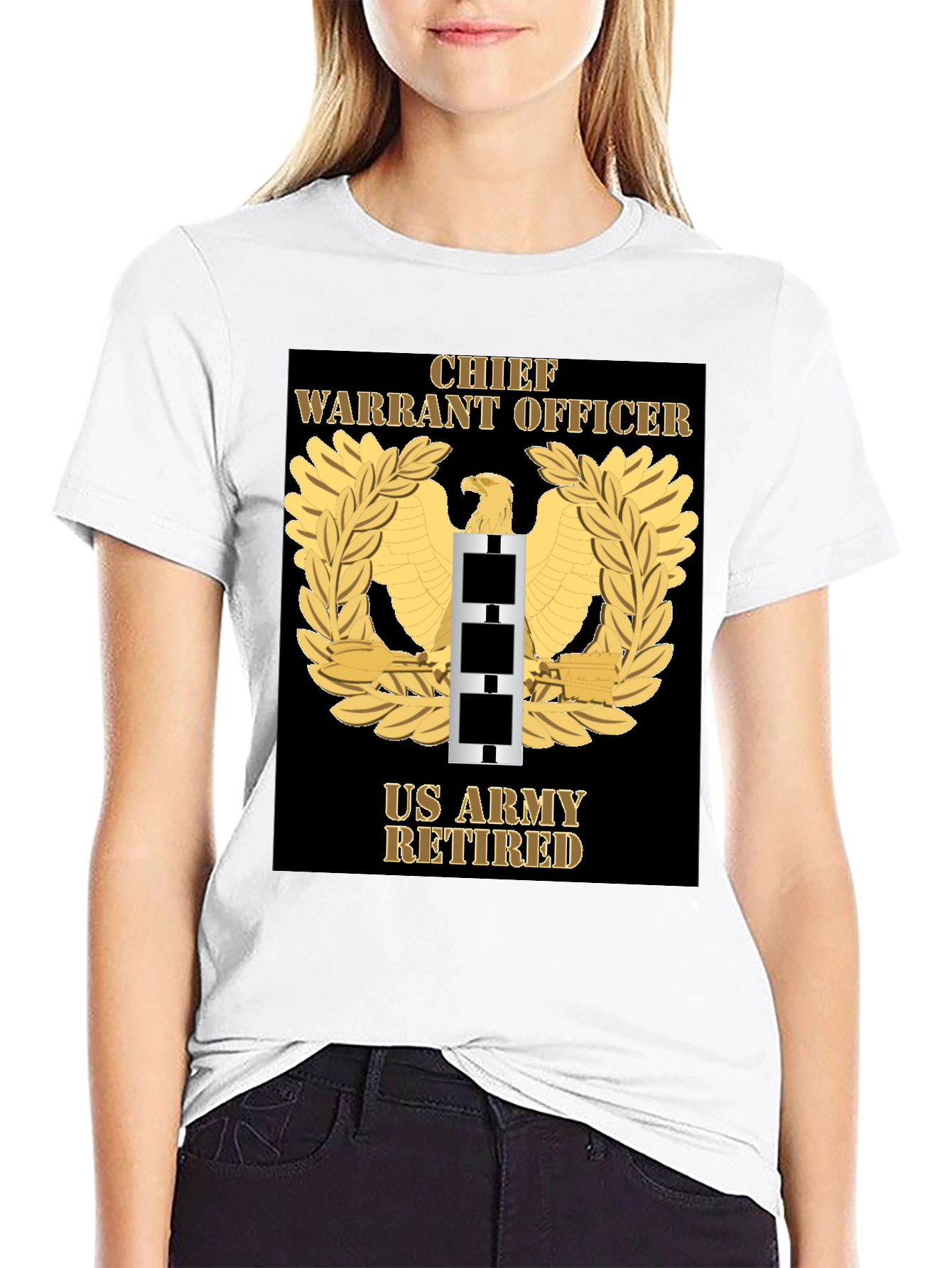 US Army Retired Chief Warrant Officer T-Shirt