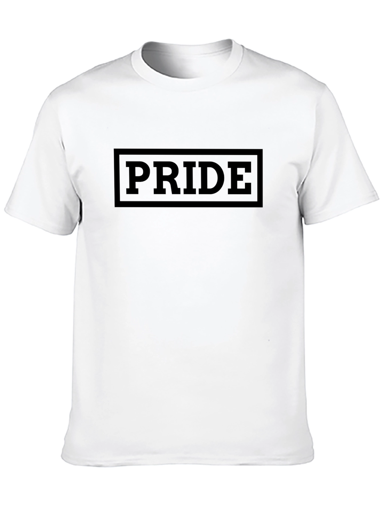 Pride Graphic Tee - Black Cotton Casual Shirt