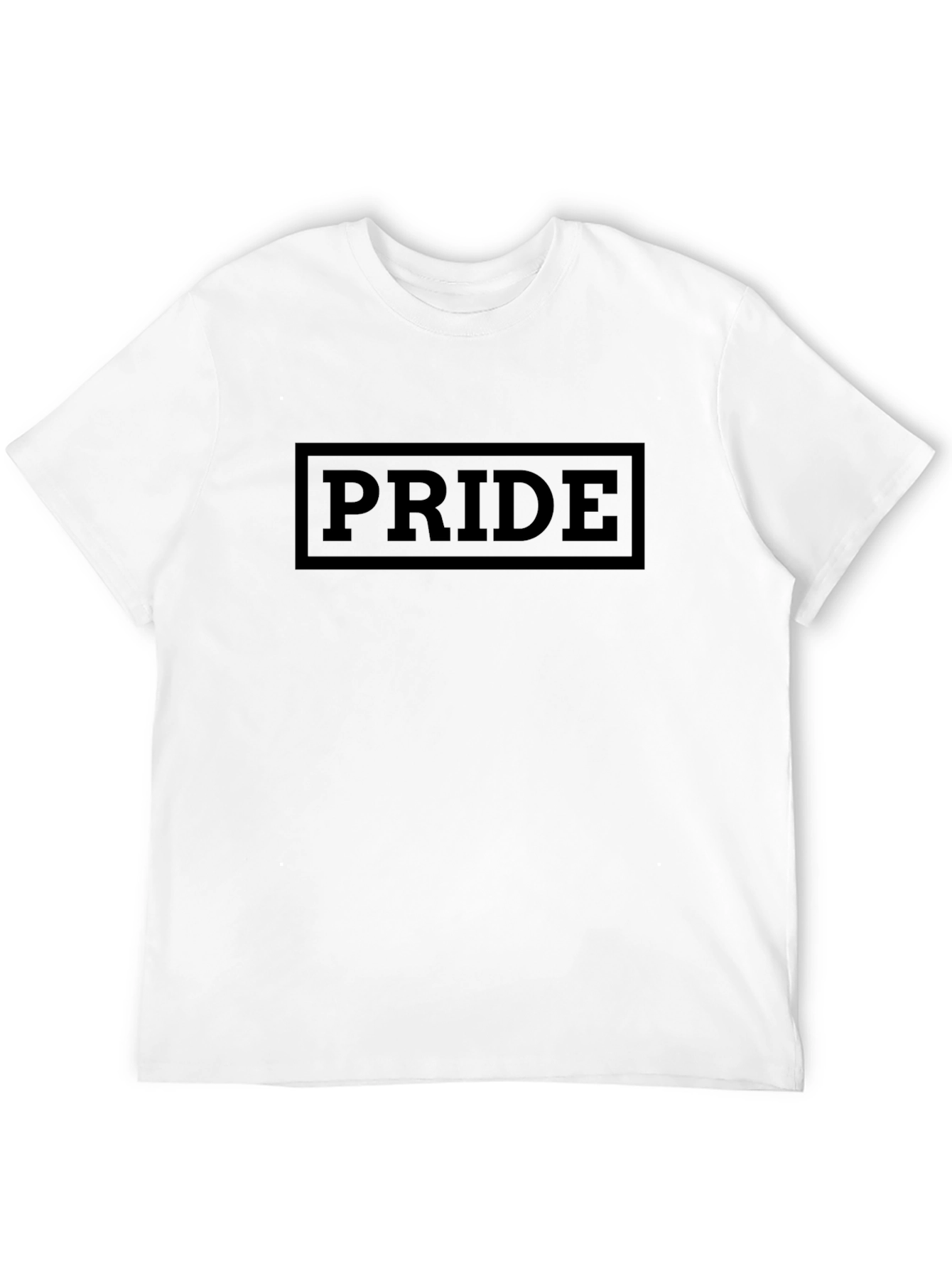 Pride Graphic Tee - Black Cotton Casual Shirt