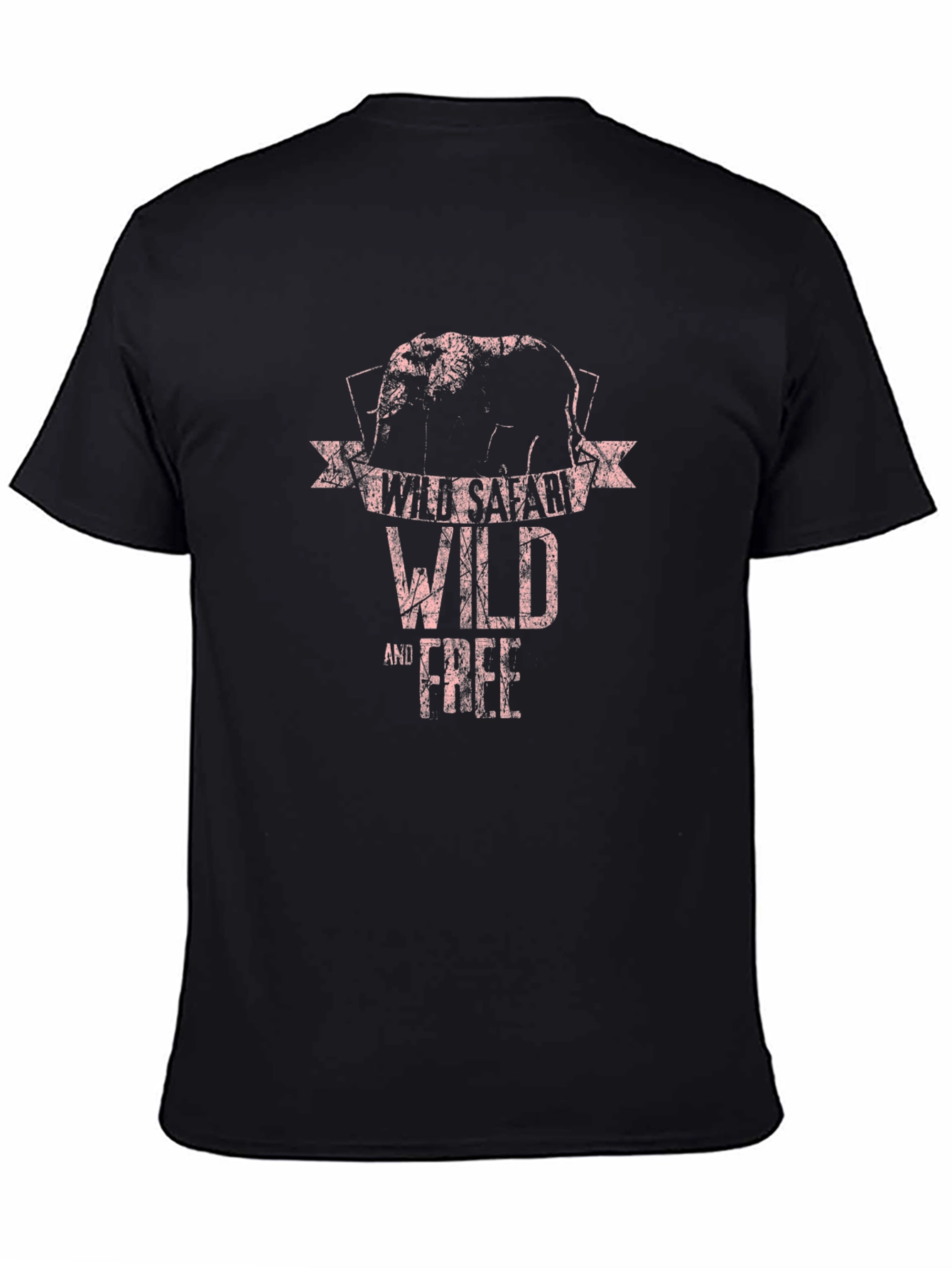 Wild Safari T-Shirt - Elephant Graphic Tee
