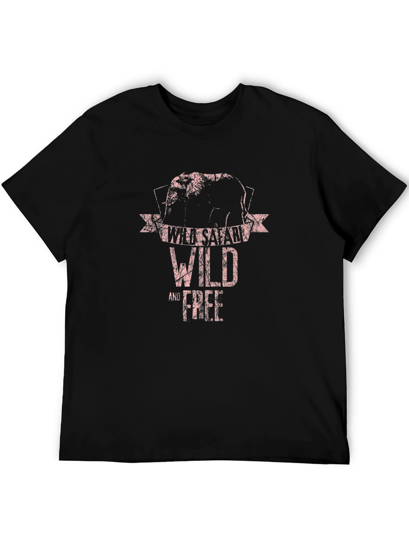 Wild Safari T-Shirt - Elephant Graphic Tee