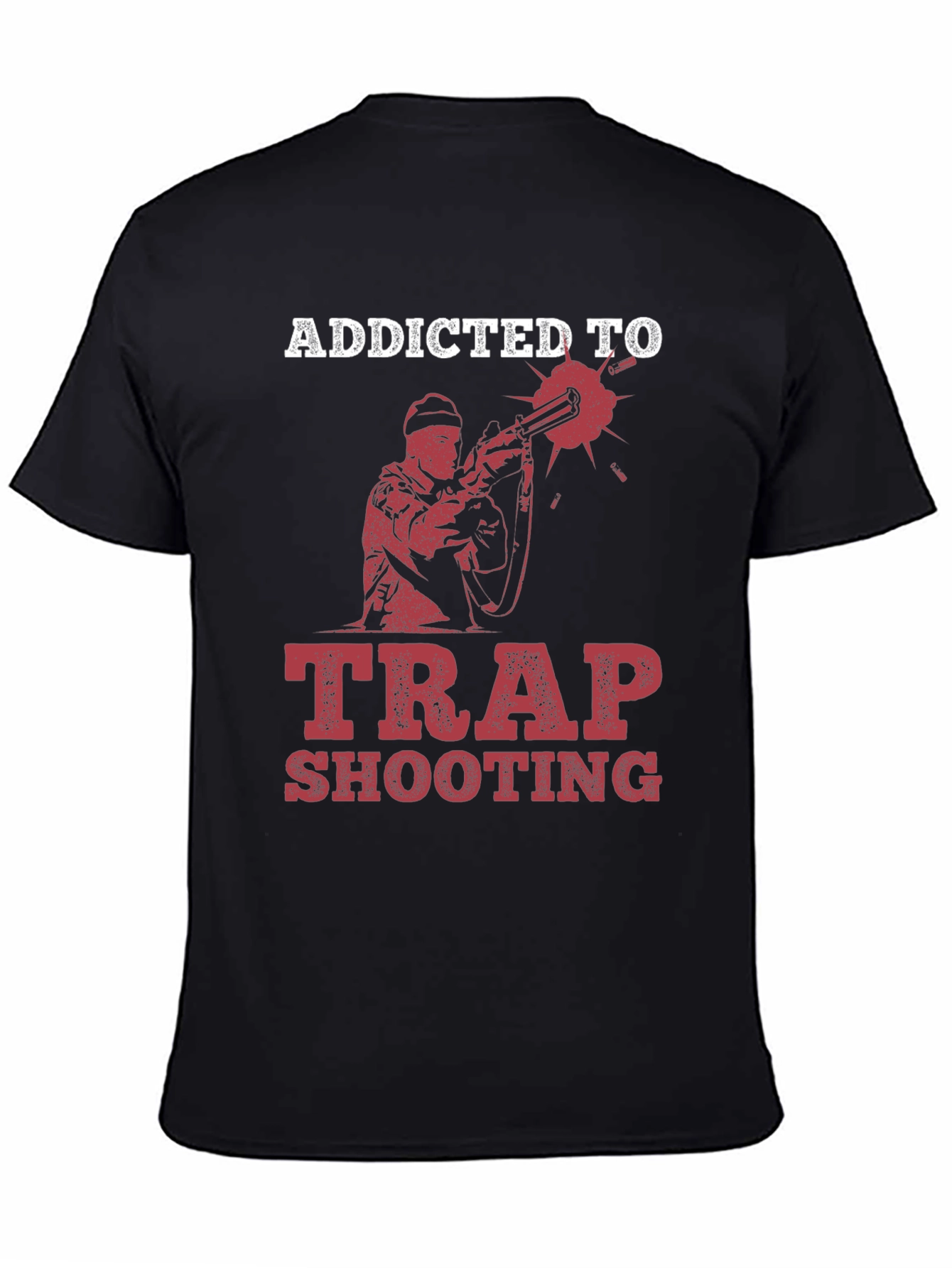 Addicted To Trap Shooting Graphic Tee