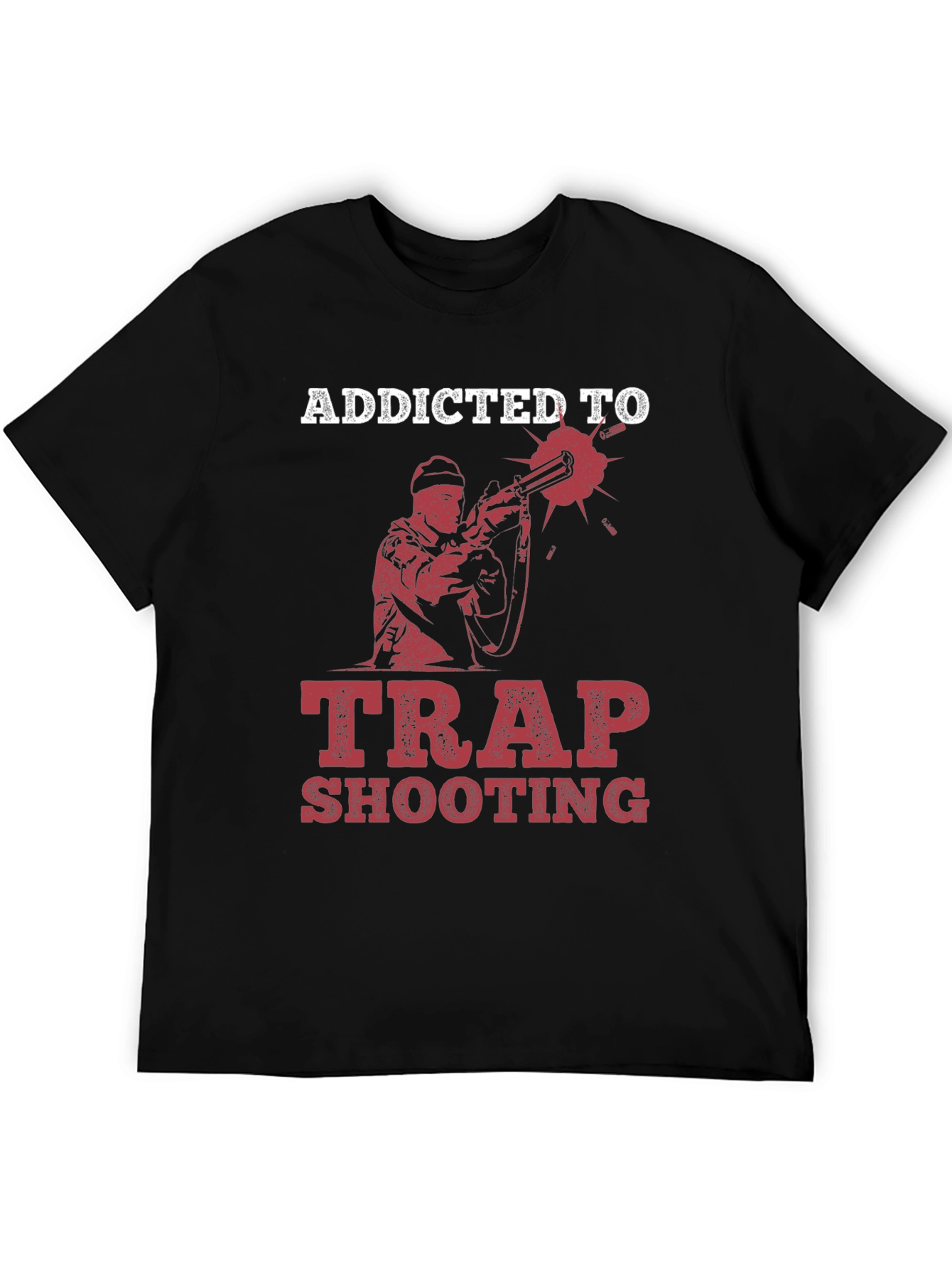 Addicted To Trap Shooting Graphic Tee