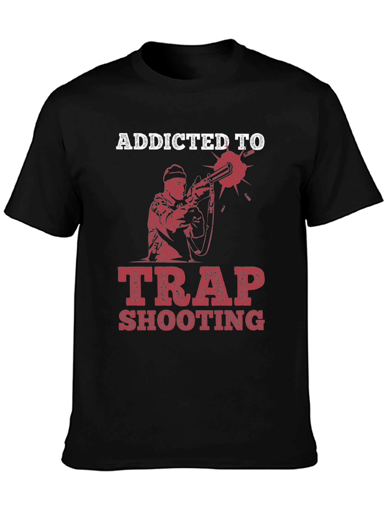 Addicted To Trap Shooting Graphic Tee