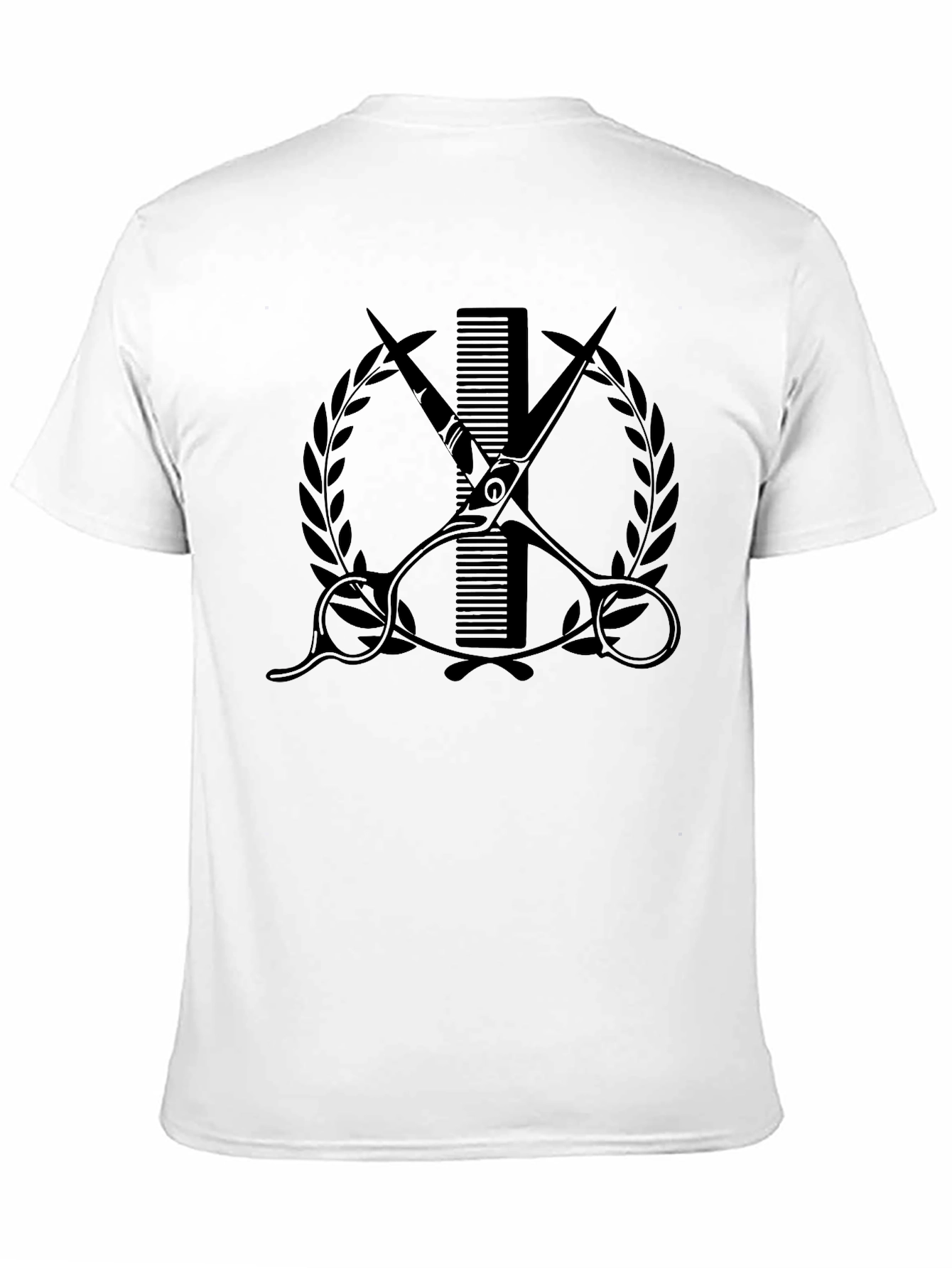 Barber Scissors Comb T-Shirt - Stylish Graphic Tee