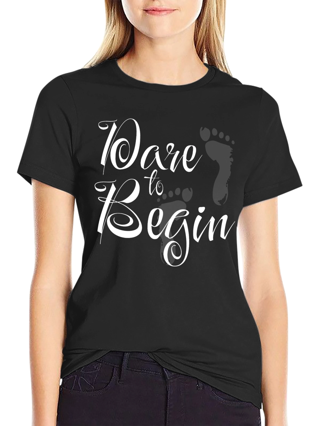 Dare to Begin Graphic T-Shirt