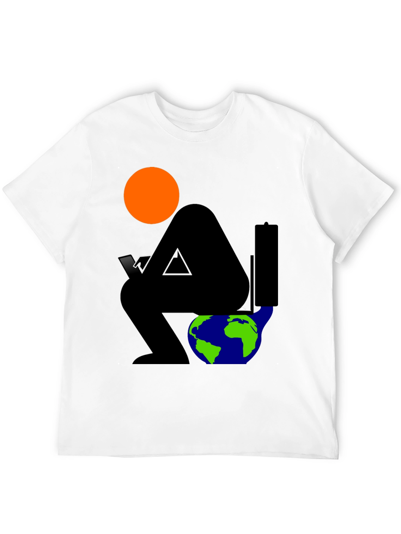 Global Issues Black Graphic T-Shirt
