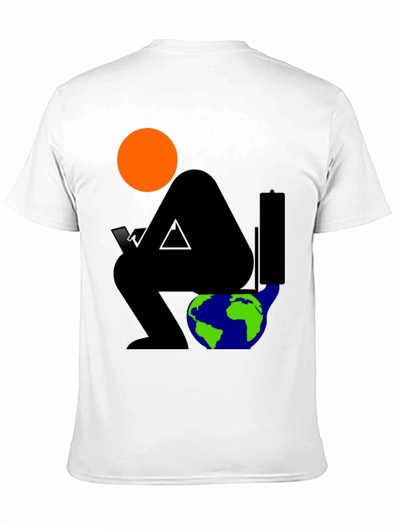 Global Issues Black Graphic T-Shirt