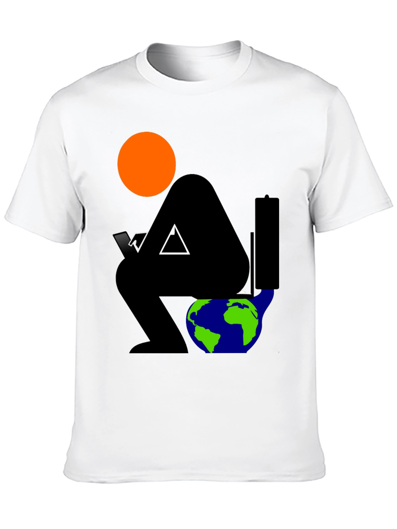 Global Issues Black Graphic T-Shirt