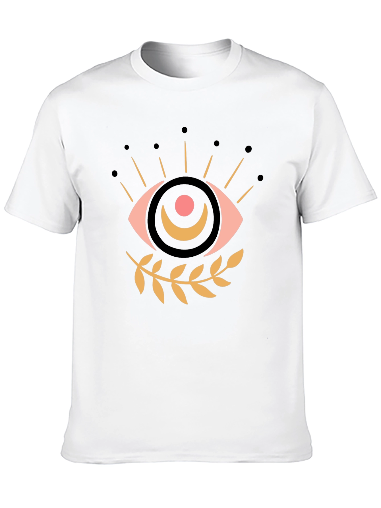 Mystic Eye Graphic Tee - Unisex Black T-Shirt