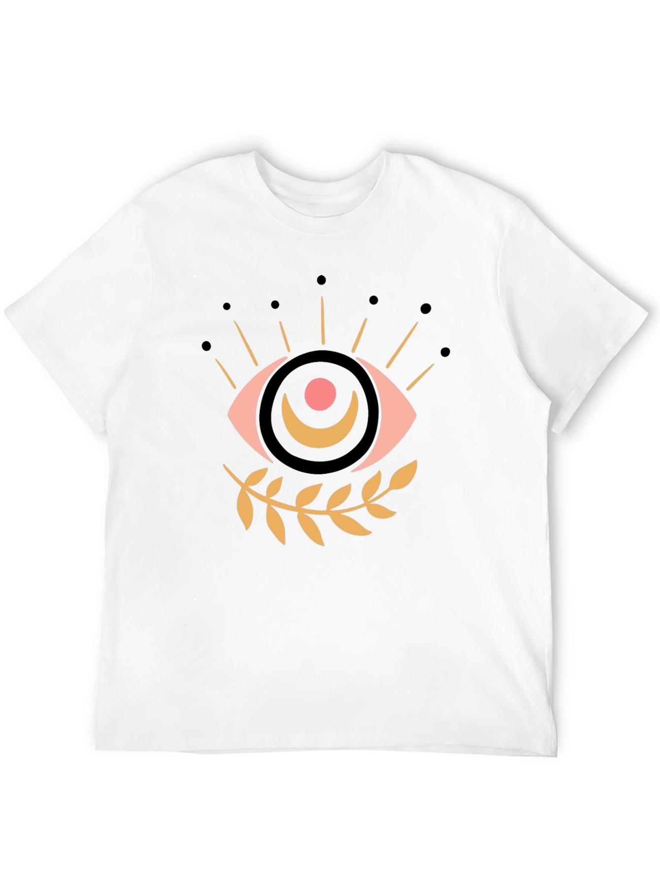 Mystic Eye Graphic Tee - Unisex Black T-Shirt