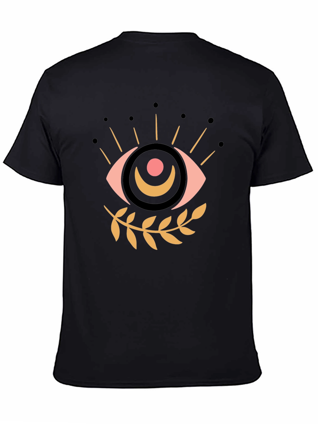 Mystic Eye Graphic Tee - Unisex Black T-Shirt