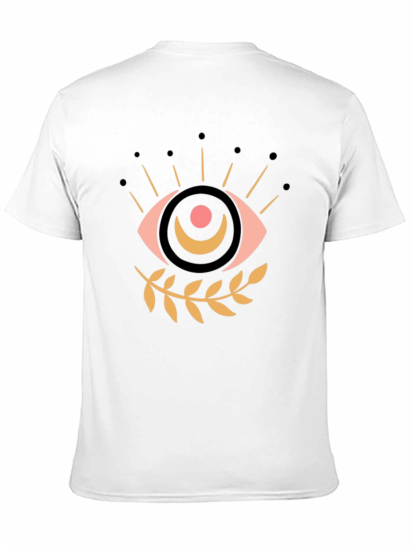 Mystic Eye Graphic Tee - Unisex Black T-Shirt