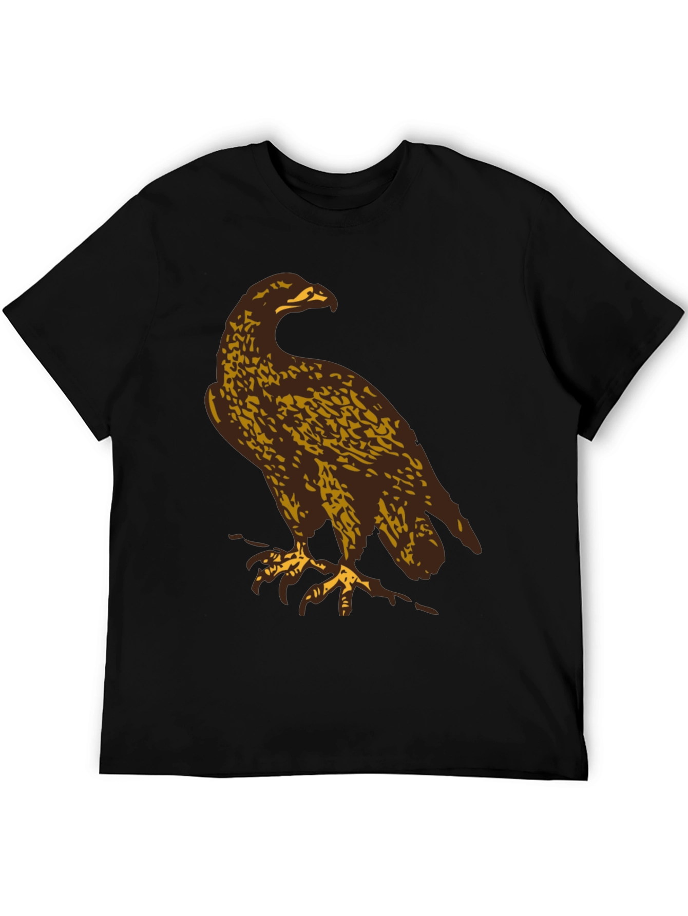 Eagle Graphic T-Shirt - Black Casual Tee