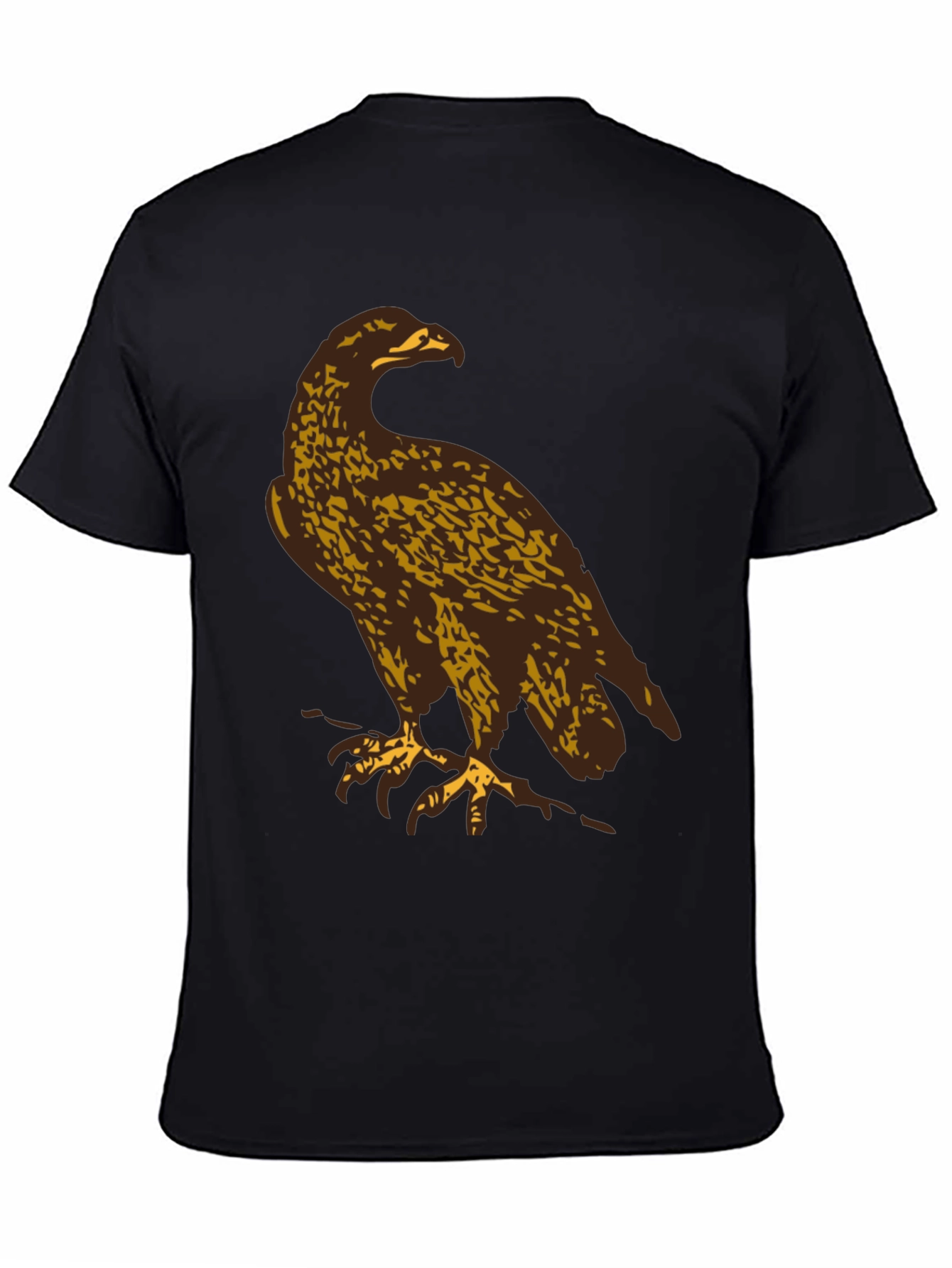 Eagle Graphic T-Shirt - Black Casual Tee
