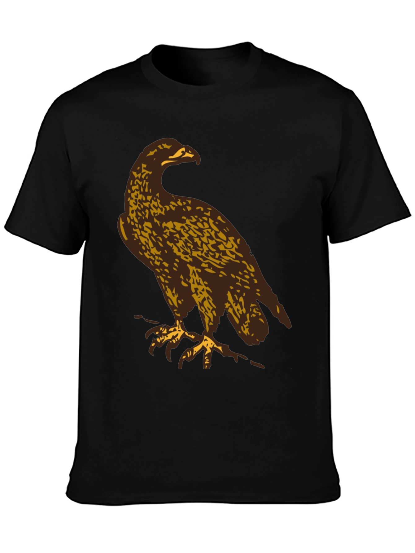 Eagle Graphic T-Shirt - Black Casual Tee