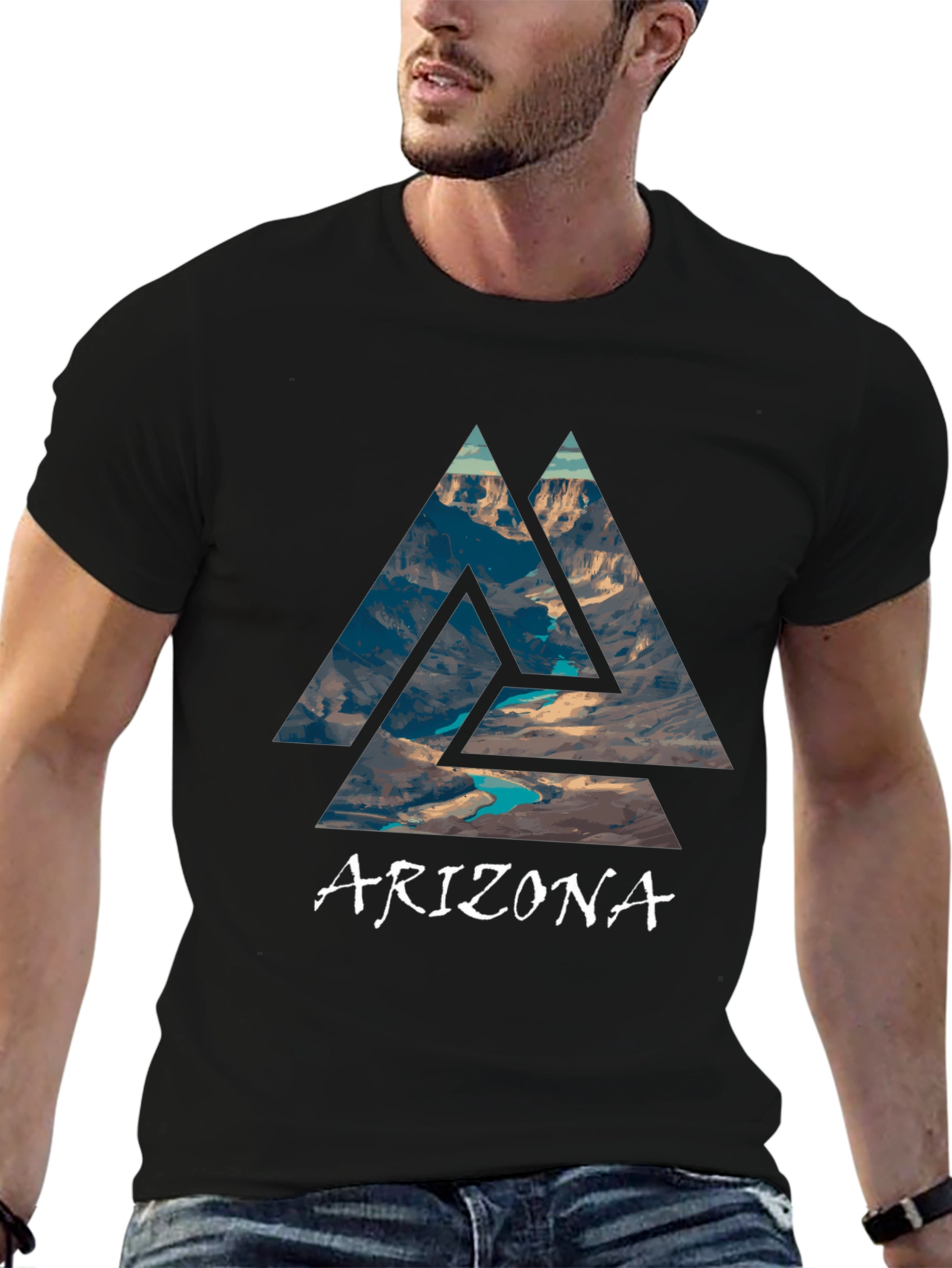 Arizona Grand Canyon Graphic Tee - Black