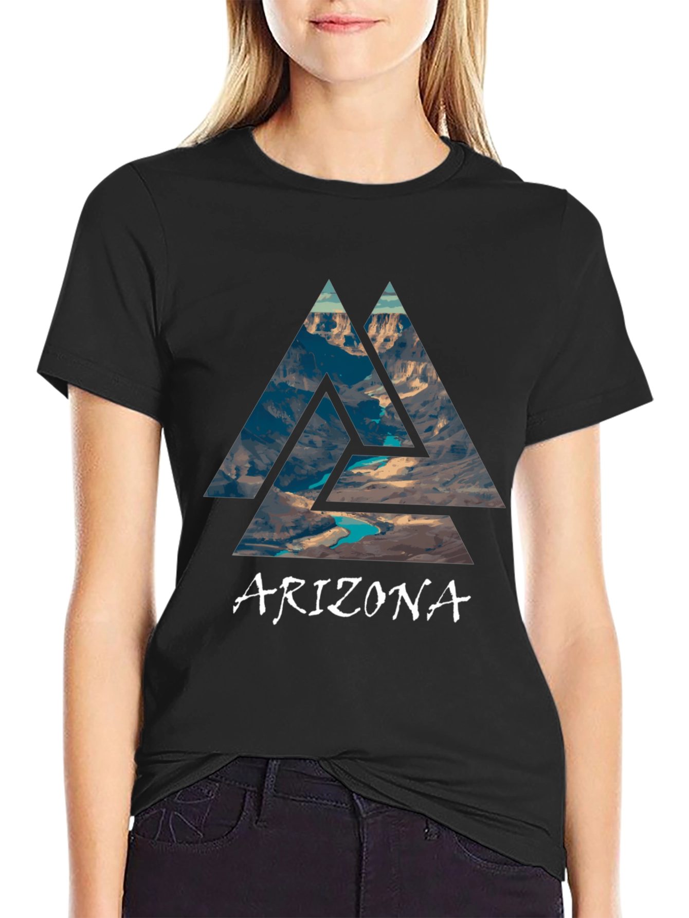 Arizona Grand Canyon Graphic Tee - Black