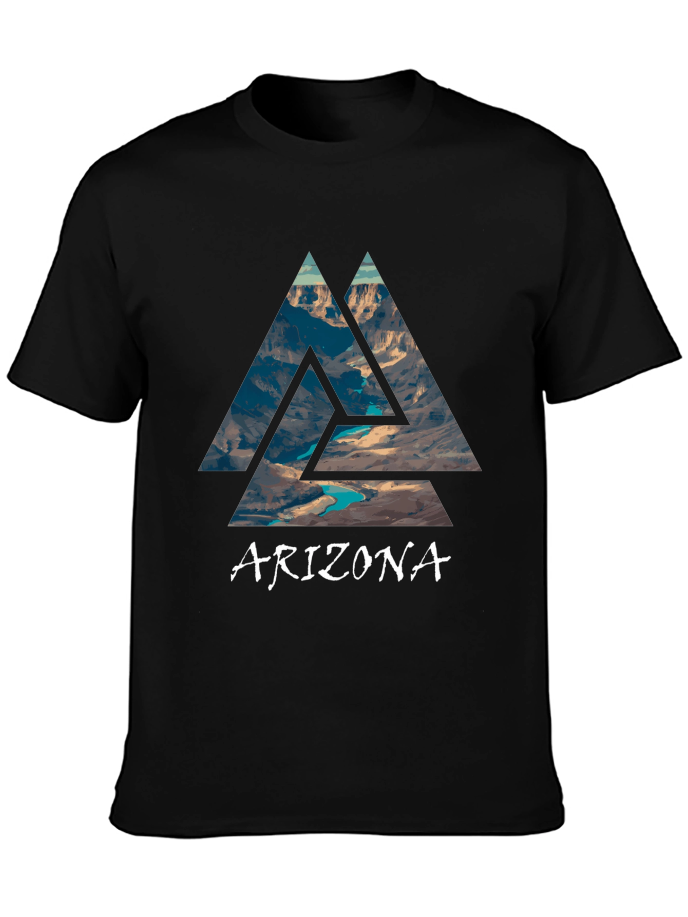 Arizona Grand Canyon Graphic Tee - Black