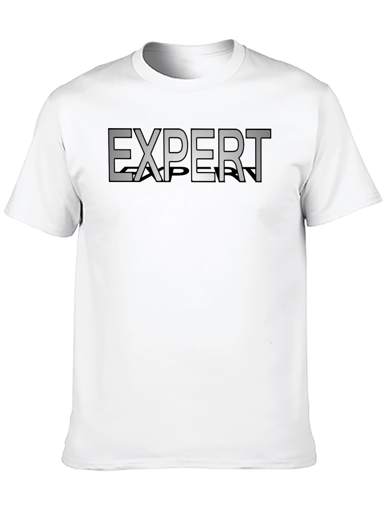 Expert Graphic Tee - Premium Quality Black T-Shirt
