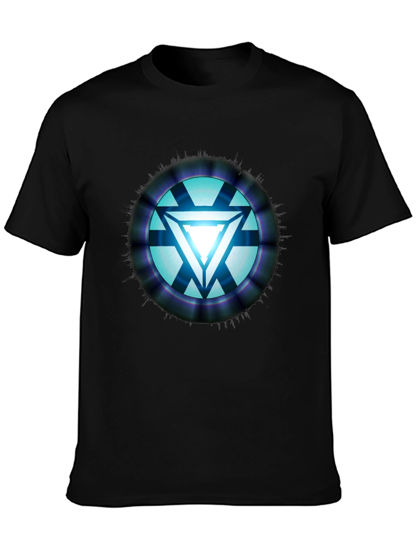 Arc Reactor Graphic T-Shirt - Sci-Fi Style