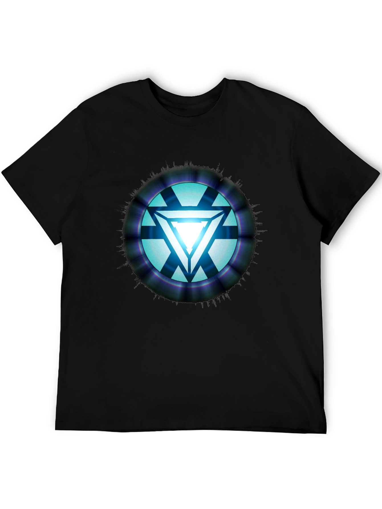 Arc Reactor Graphic T-Shirt - Sci-Fi Style