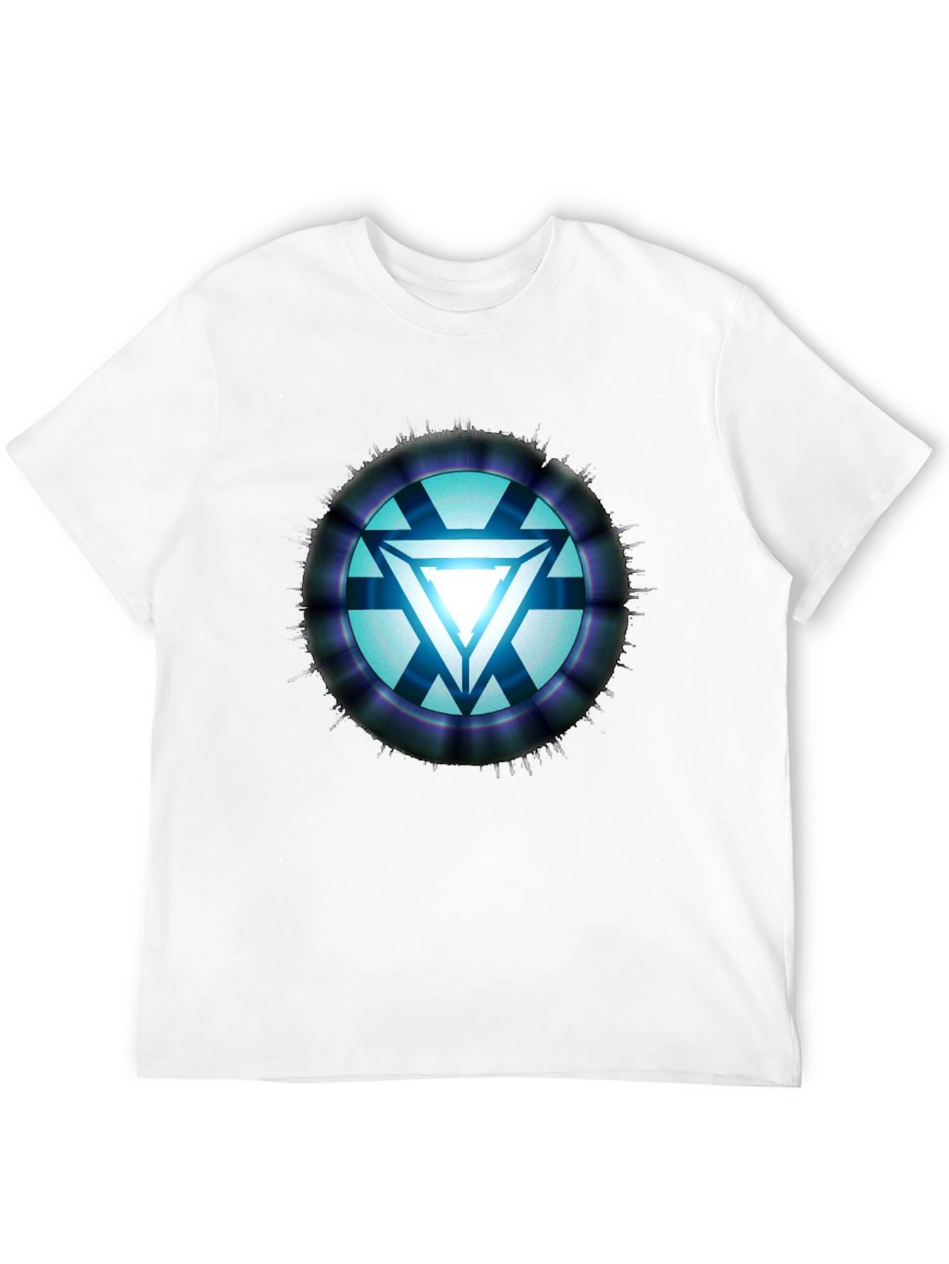 Arc Reactor Graphic T-Shirt - Sci-Fi Style
