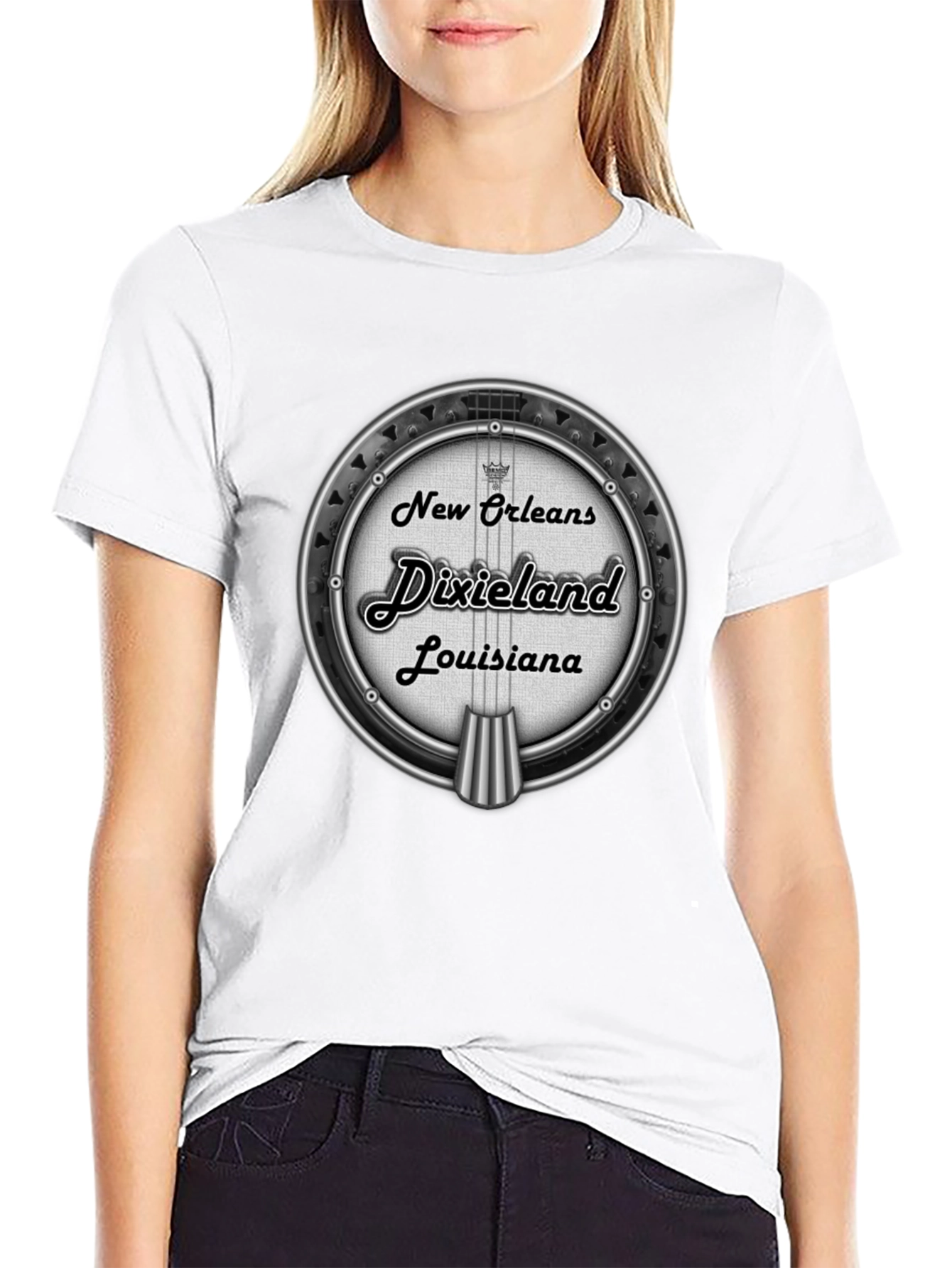 New Orleans Dixieland Banjo T-Shirt