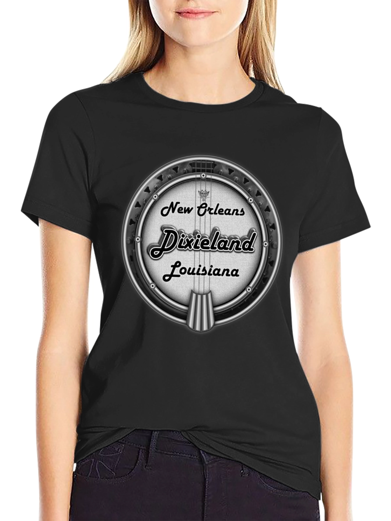 New Orleans Dixieland Banjo T-Shirt