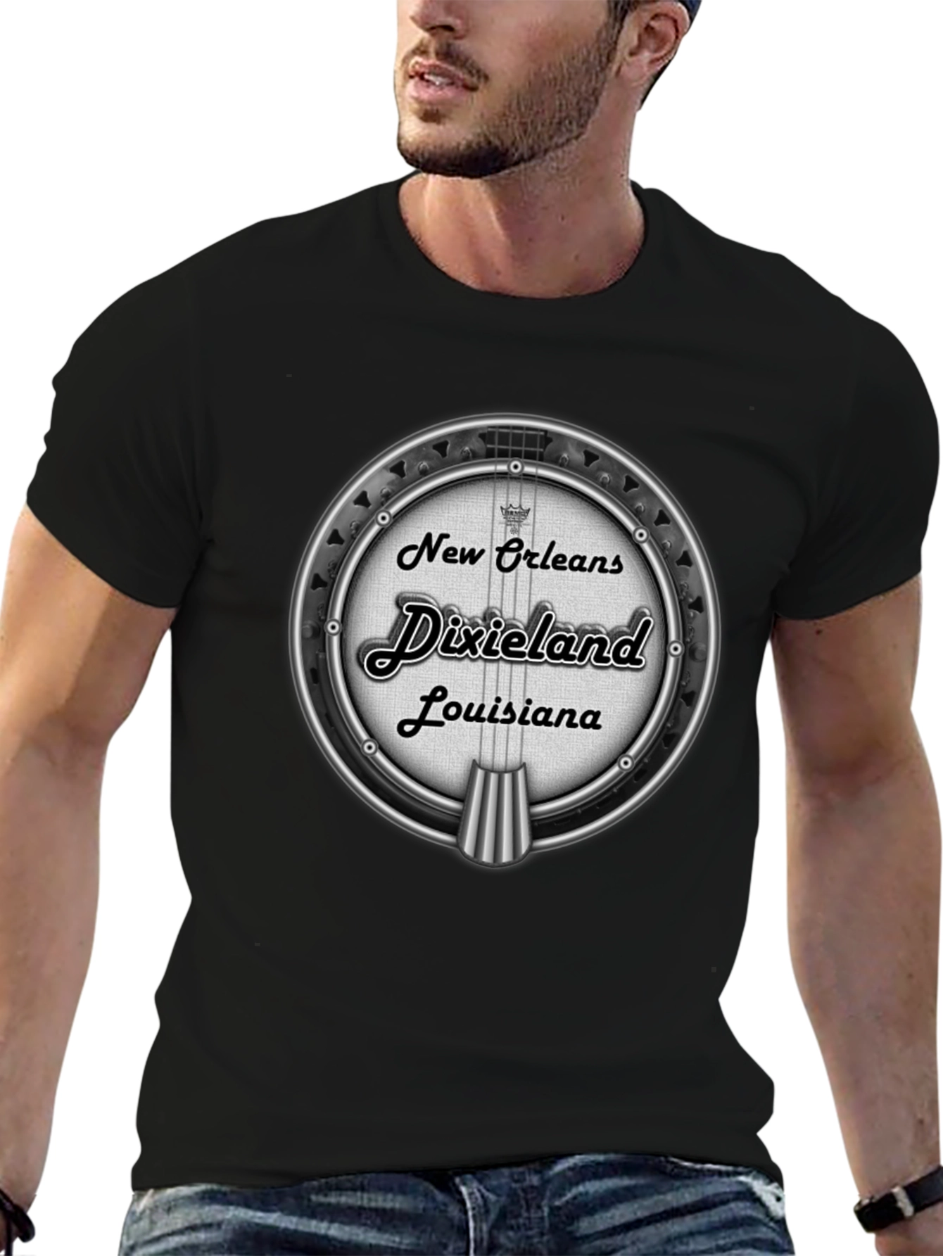 New Orleans Dixieland Banjo T-Shirt