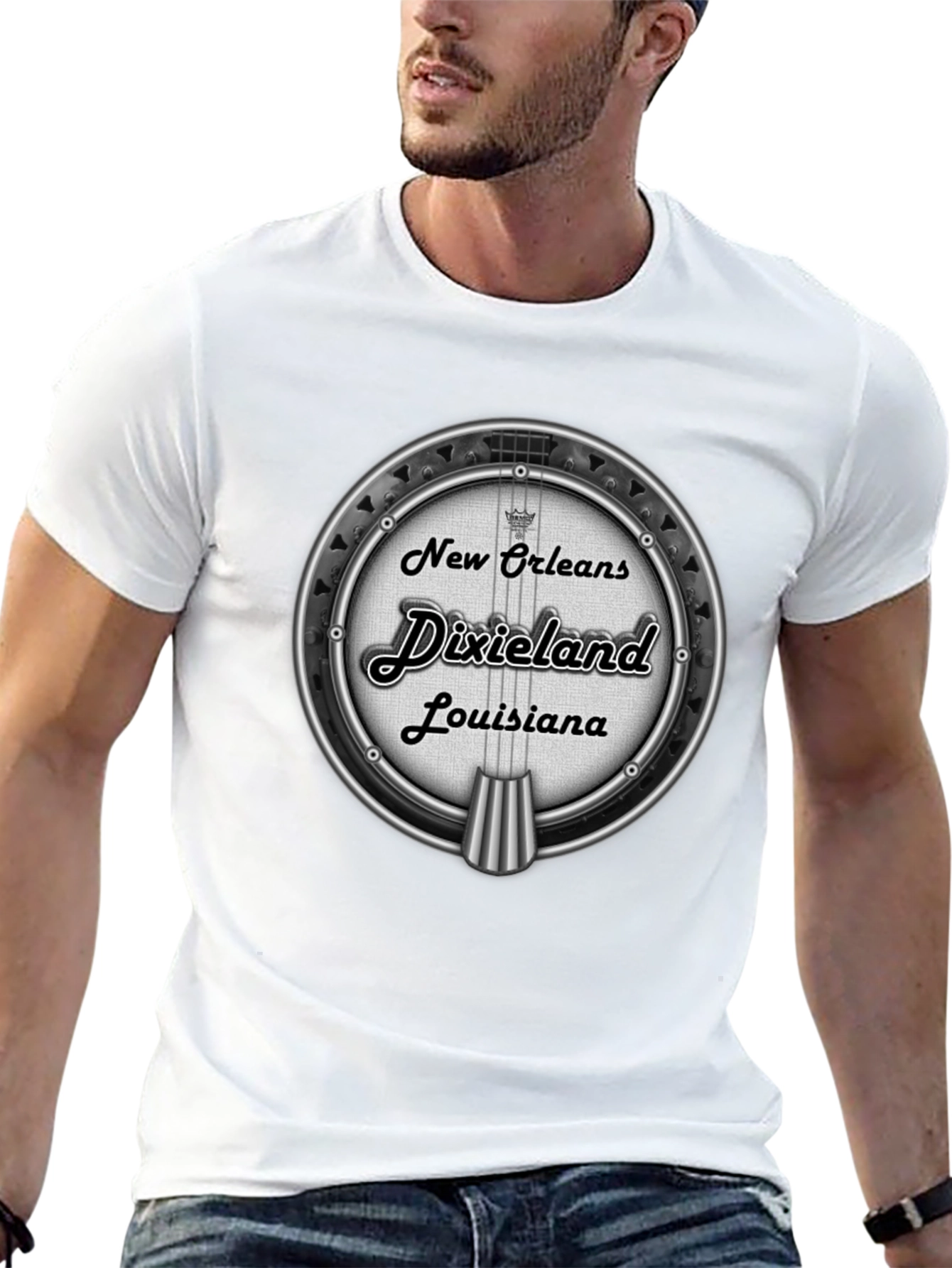 New Orleans Dixieland Banjo T-Shirt