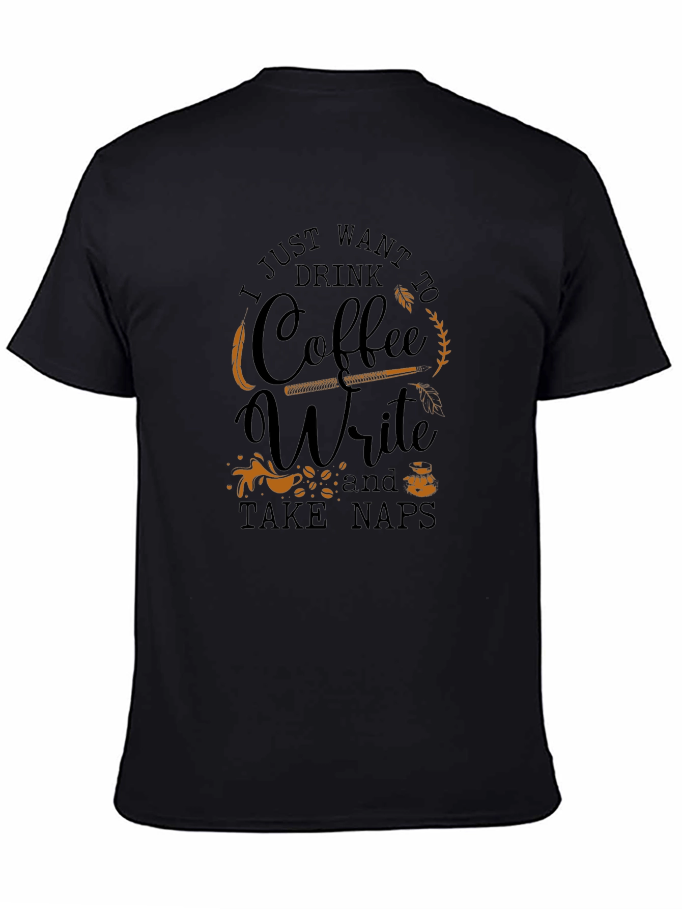 Coffee Write Naps Graphic Tee