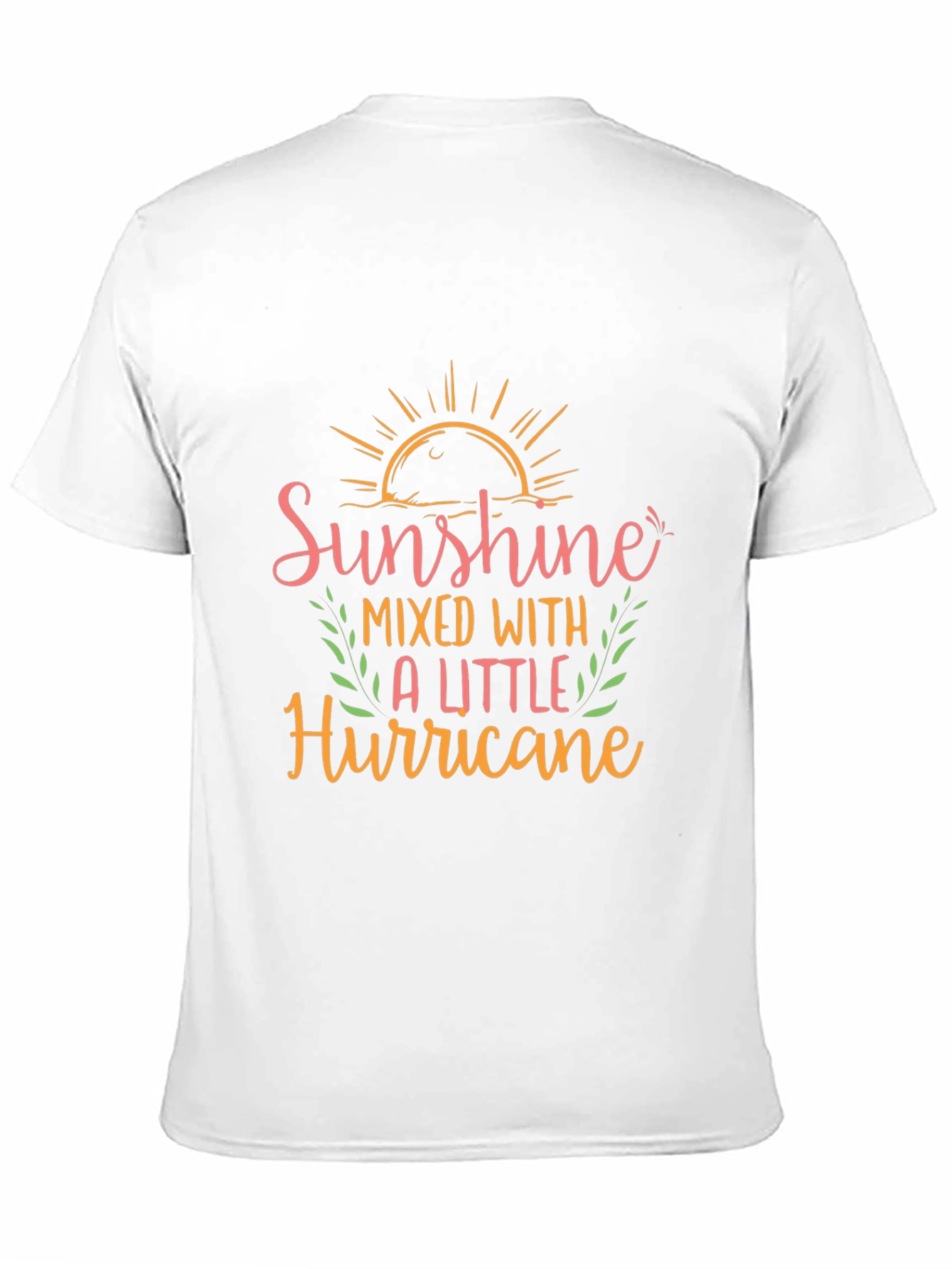 Sunshine Hurricane Graphic Tee - Black