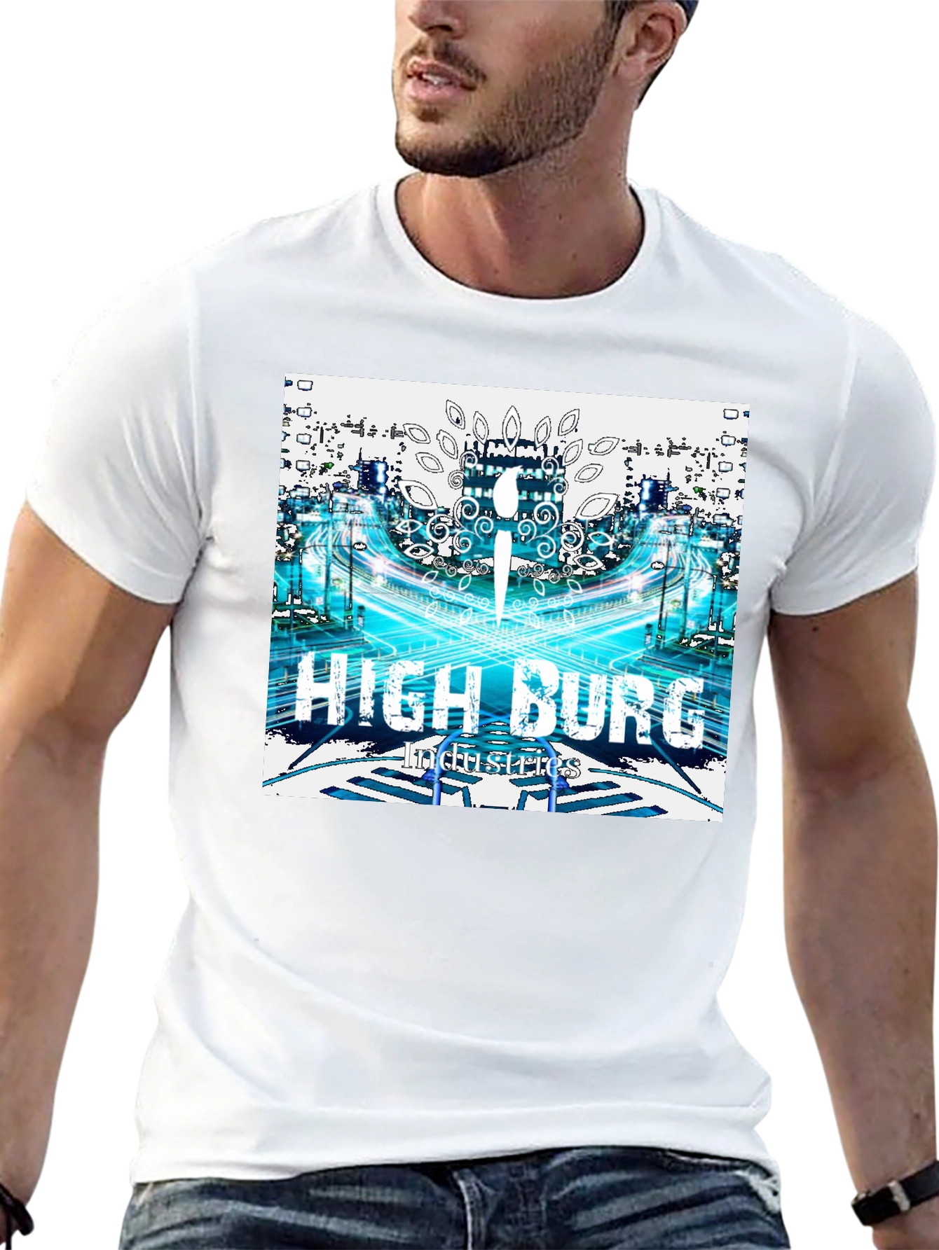 High Burg Industries Graphic Tee - Black