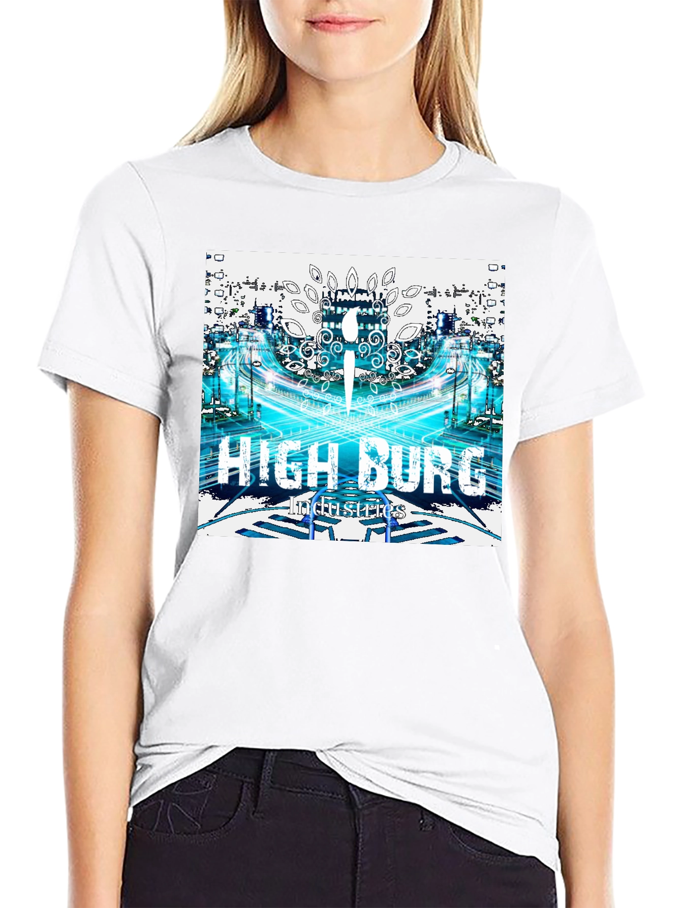 High Burg Industries Graphic Tee - Black