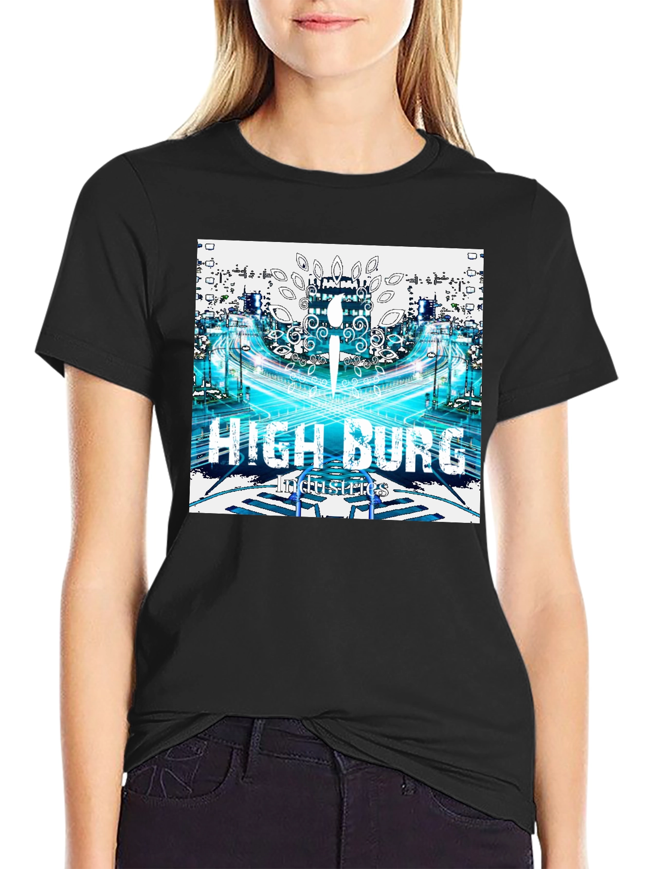 High Burg Industries Graphic Tee - Black