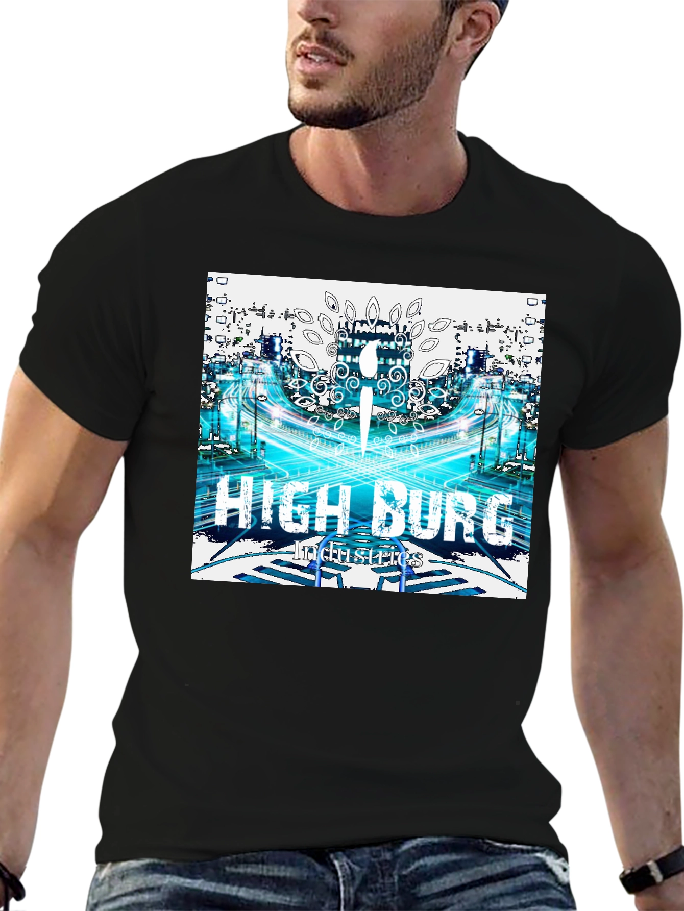 High Burg Industries Graphic Tee - Black