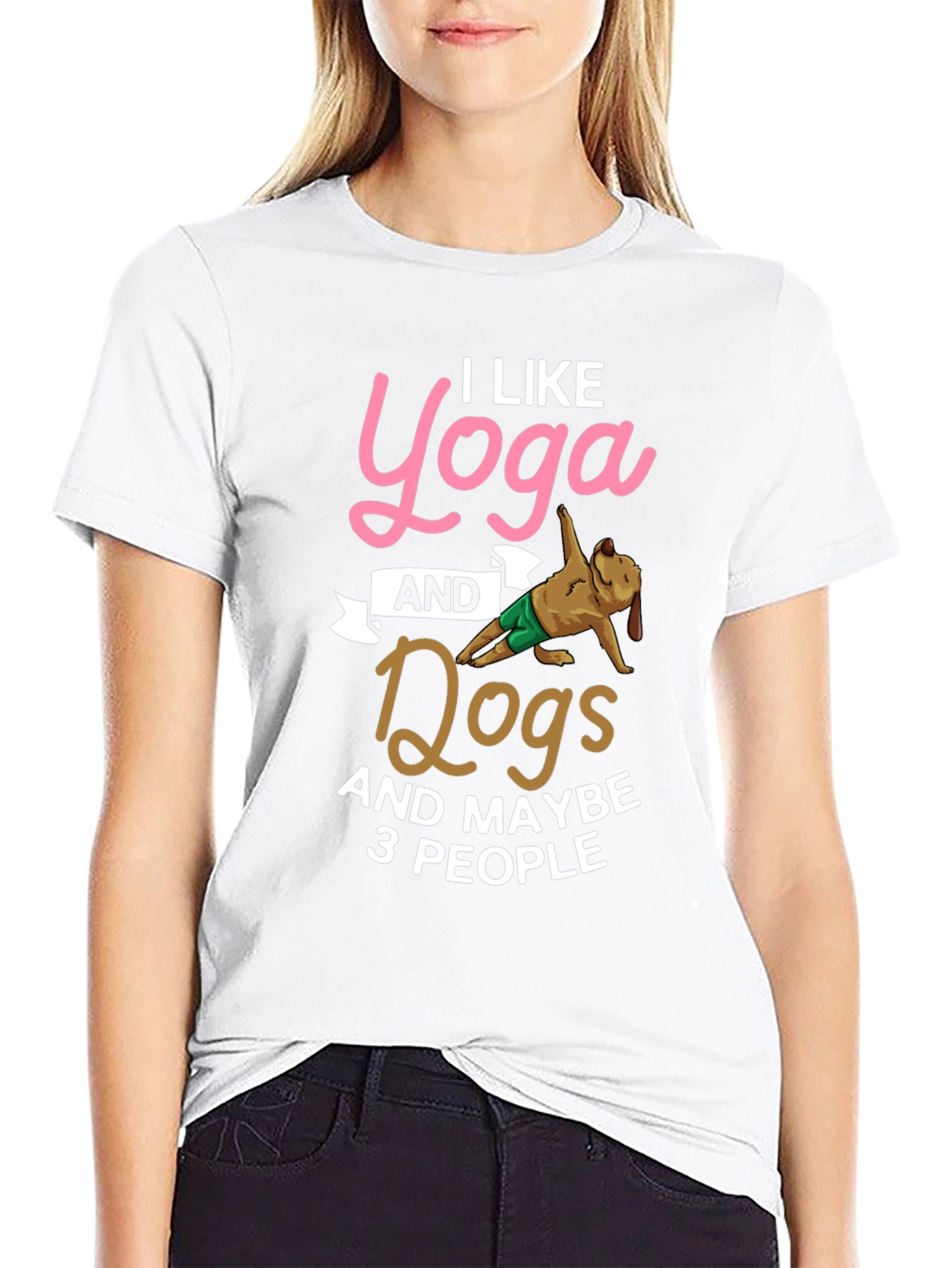 Yoga & Dogs Graphic Tee