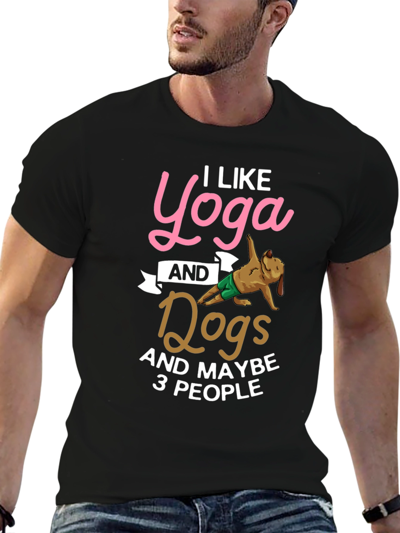 Yoga & Dogs Graphic Tee